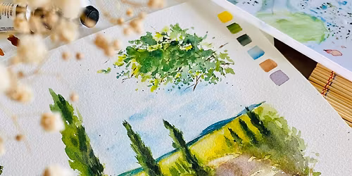 Afterwork Aquarelle : Paysage \u00e0 l' Aquarelle 