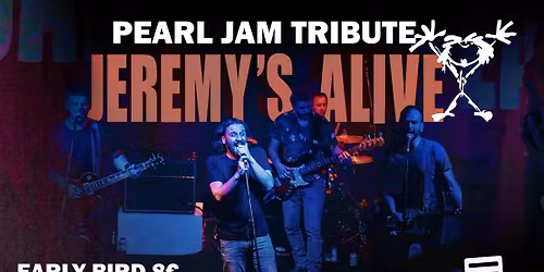 GRUNGE NIGHT  -  JEREMY'S ALIVE  PEARL JAM  TRIBUTE 