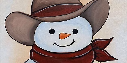 Paint and Sip: Frosty the Cowboy