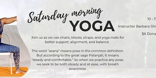 Saturday Morning Yoga @UUC