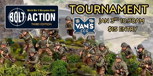 Bolt Action Third Edition Tournament