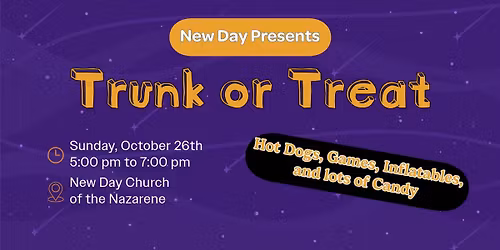 New Day Trunk or Treat