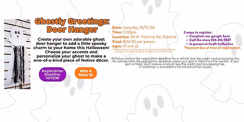 Ghost Door Hanger
