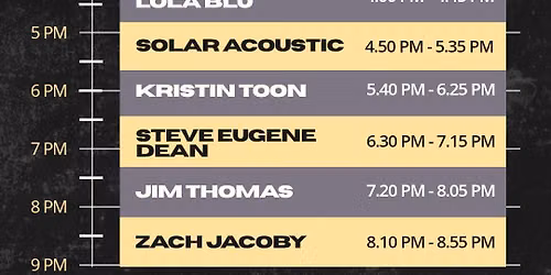 Screw City Tavern Acoustic Fest