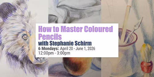 How to Master Coloured Pencil with Stephanie Schirm