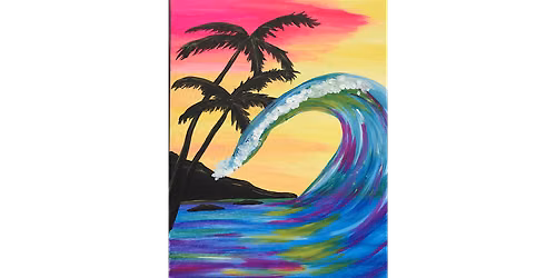 Pipeline Paradise  - Paint and Sip in Sacramento | Classpop!\u2122