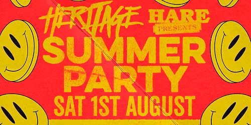 Heritage Summer Party w\/ DJ Heaven, Alex Hammond & more!