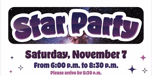 Star Party at Red Rock State Park