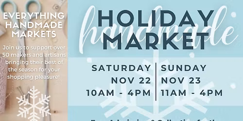Everything Handmade HOLIDAY Market