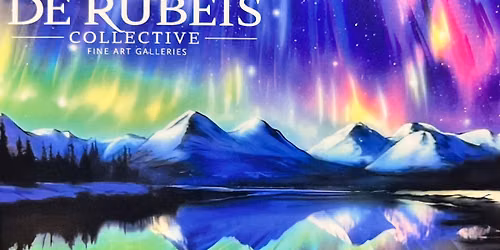 Chris DeRubeis art show in Lake Tahoe
