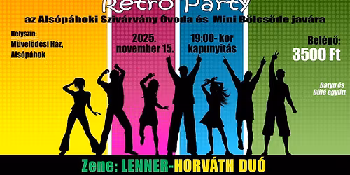 J\u00f3t\u00e9konys\u00e1gi Party az Als\u00f3p\u00e1hoki Sziv\u00e1rv\u00e1ny \u00d3voda \u00e9s Mini B\u00f6lcs\u0151de jav\u00e1ra