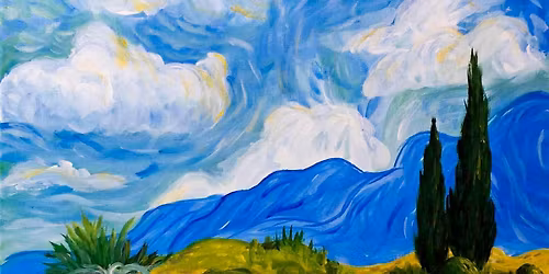 Toledo Paint and Sip Party - Golden Fields Forever