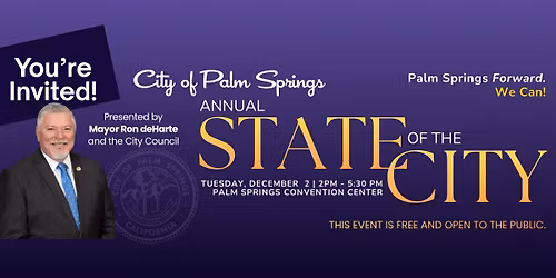 Palm Springs' Annual State of the City Meeting