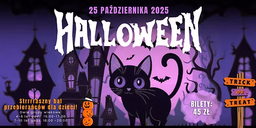 Halloween 2025 \u2013 Strrrraszny bal przebiera\u0144c\u00f3w dla dzieci! (4-6 lat)