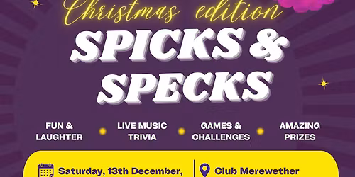 Xmas Edition Spicks & Specks Spectacular Show 