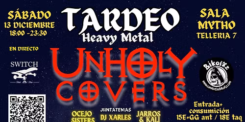 TARDEO HEAVY METAL en la  SALA MYTHO
