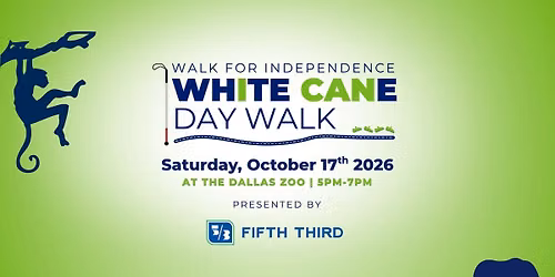 Envision Dallas White Cane Day Walk 2026