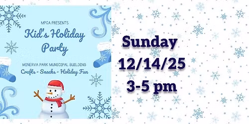 MPCA Children\u2019s Holiday Party