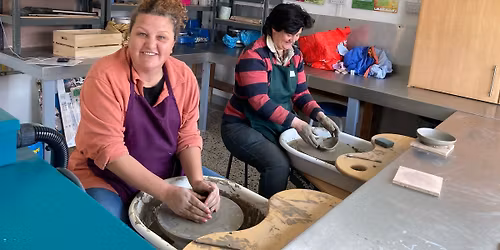 Pottery taster sessions on the 2nd Tuesday of the month 2026 with tutor Charlotte Lauriston-Norris