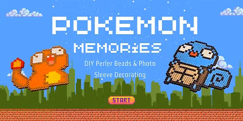 Pokemon Memories: DIY Perler Beads & Photo Sleeve Decorating
