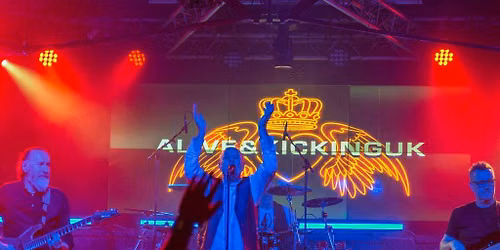 ALIVE & KICKING UK Warrington Irish Club - Simple Minds Tribute
