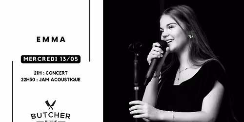 Concert live "EMMA" + jam acoustique