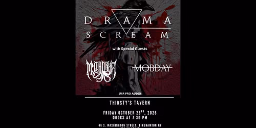 DramaScream at Thirstys