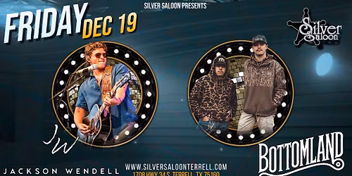 Jackson Wendell & Bottomland LIVE!!! 