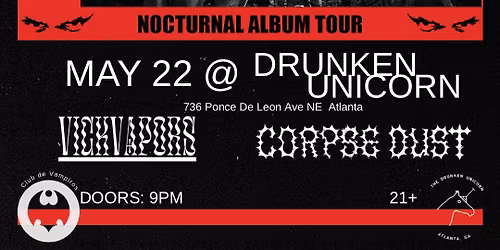 Club de Vampiros presents... Grizz CLL (LIVE) with Vick Vapors, Corpse Dust, and Astrid Aesthetic