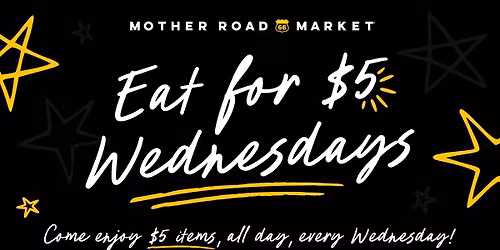 $5 Wednesdays!