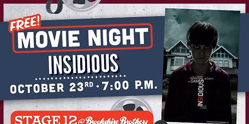 Movie Night: Insidious