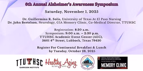 6th Annual Alzheimer's Awareness Symposium