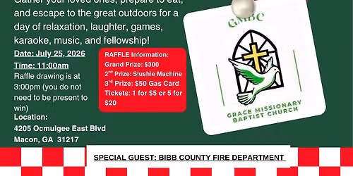 GMBC Macon Annual Church Picnic!