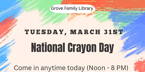 National Crayon Day