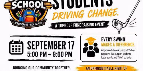 Jump In2 School Swing for Students Fundraiser 