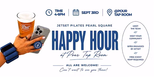 JETSET Pearl Square x Pour Taproom Social