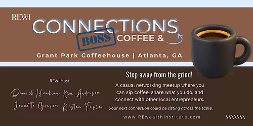 REWI Boss Coffee and Connections - Atlanta