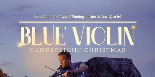 Blue Violin Candlelight Christmas