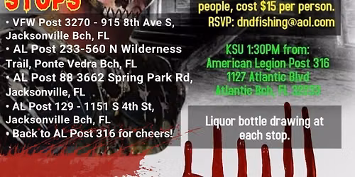 14th Annual Zombie Ride & Fun Bus | Post 316 | Atlantic Beach, Florida
