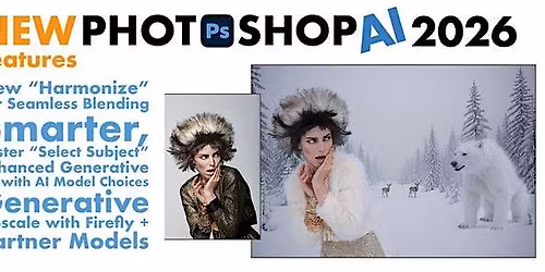 What's New in Photoshop 2026 with Natasha Calzatti - Los Angeles