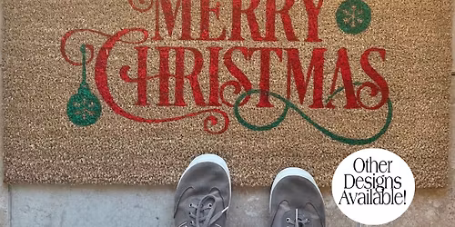 Adult Paint & Sip- Holiday Welcome Mat