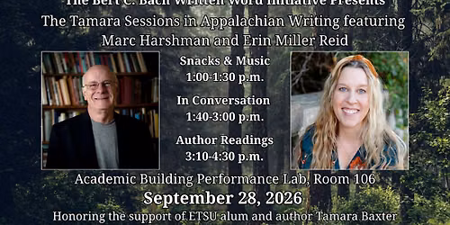 The Tamara Sessions in Appalachian Writing