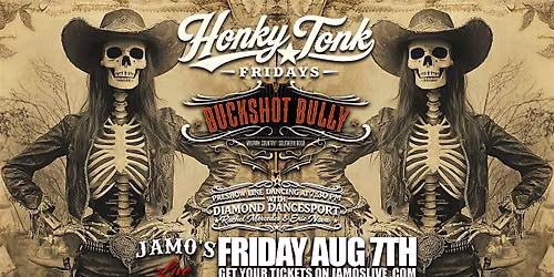 Honky Tonk Friday | Buckshot Bully & Line Dancing at Jamo's Live