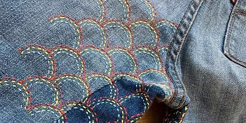 Visible Mending\/ Hand Embroidery on Clothing Workshop