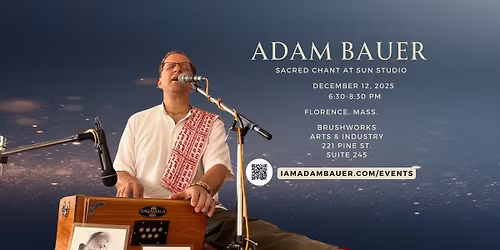 Adam Bauer Kirtan at Sun Studio | Florence, Massachusetts