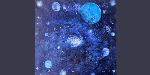 Kids Space Art Camp- Galaxy Day @ Happily Painted Studio