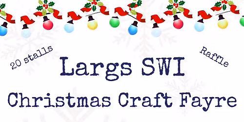 Largs SWI Christmas Craft Fayre