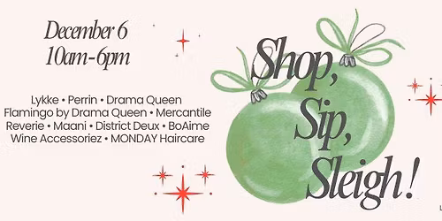 Shop, Sip, Sleigh! at Lubu