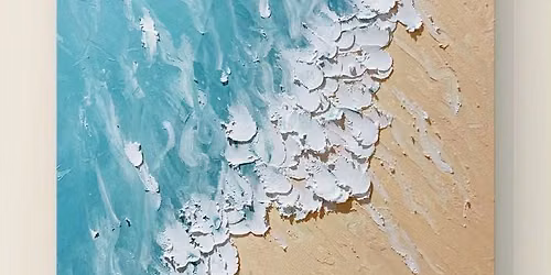 Art Methods for Kids -  Pallet Knife Textured Waves