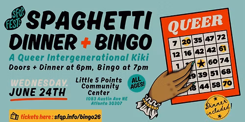 SPAGHETTI DINNER & BINGO: A Queer Intergenerational Kiki